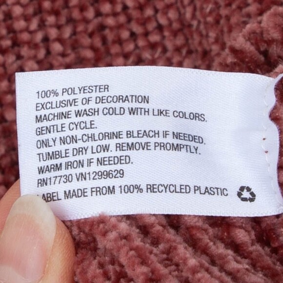 Xhilaration Boxy Long Sleeve Pullover Sweater Size Small - Picture 4 of 6